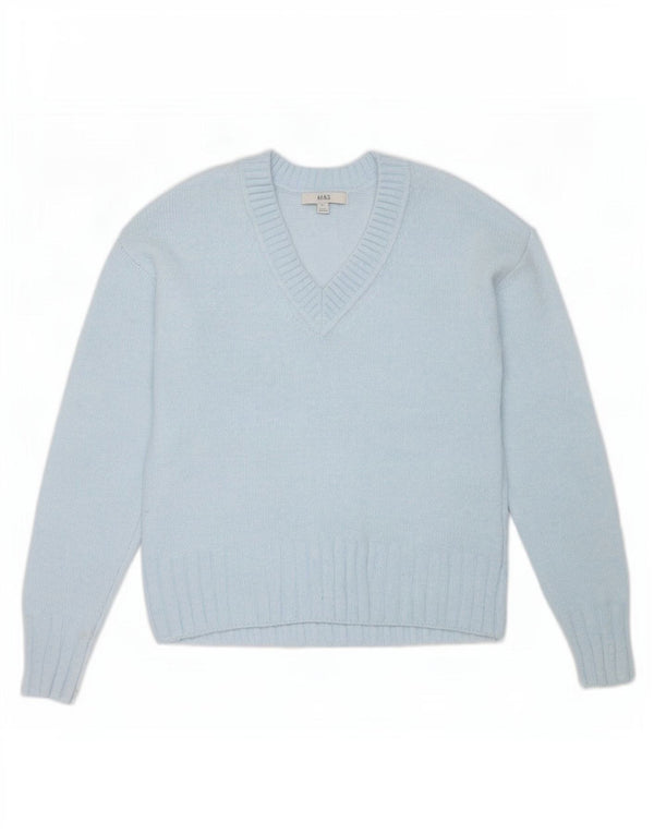 Marks & Spencer Jersey extragrande con cuello en V para mujer UK 6 XS Azul
