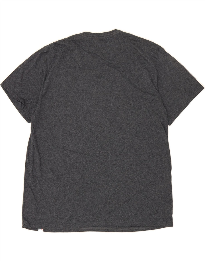 RUSSELL ATHLETIC Mens T-Shirt Top 2XL Grey Cotton Vintage Russell Athletic and Second-Hand Russell Athletic from Messina Hembry 