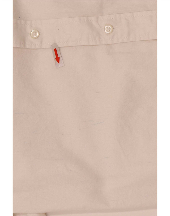 Tommy Hilfiger Camisa Regular Fit para Hombre Algodón Blanco Pequeño