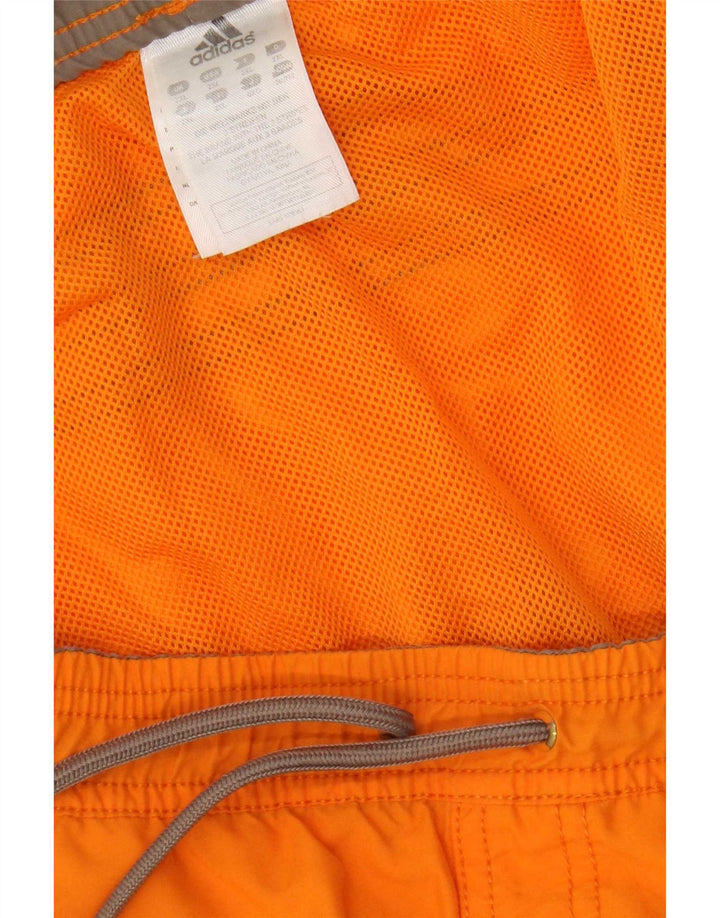 Adidas - Bañador gráfico para hombre, talla 2XL, color naranja, poliéster