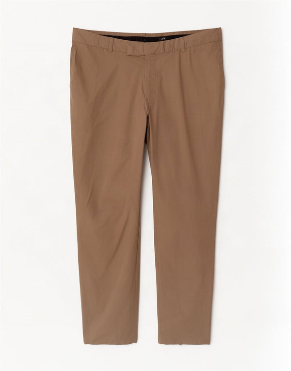 Hugo Boss Hombre Pantalón de traje recto W36 L33 Beige