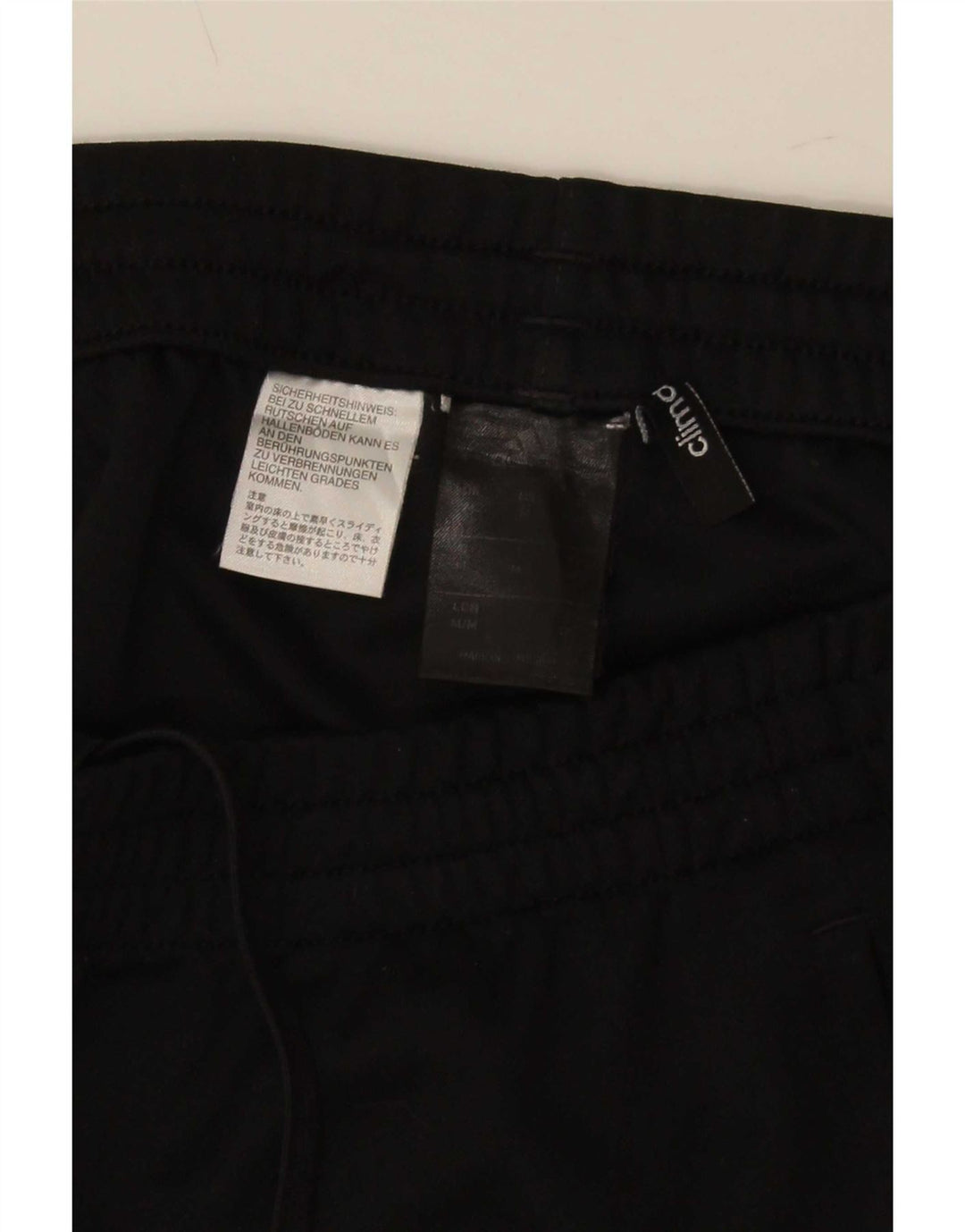 Adidas Hombre Climalite Pantalones De Chándal Mediano Negro