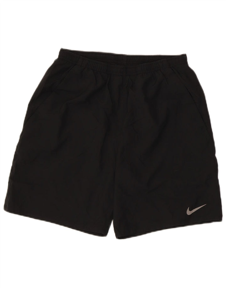 Nike Dri Fit - Pantalones cortos deportivos para hombre (poliéster), color negro