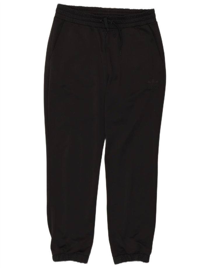 Adidas Pantalones de chándal para mujer Joggers UK 44 Mediano Negro Poliéster