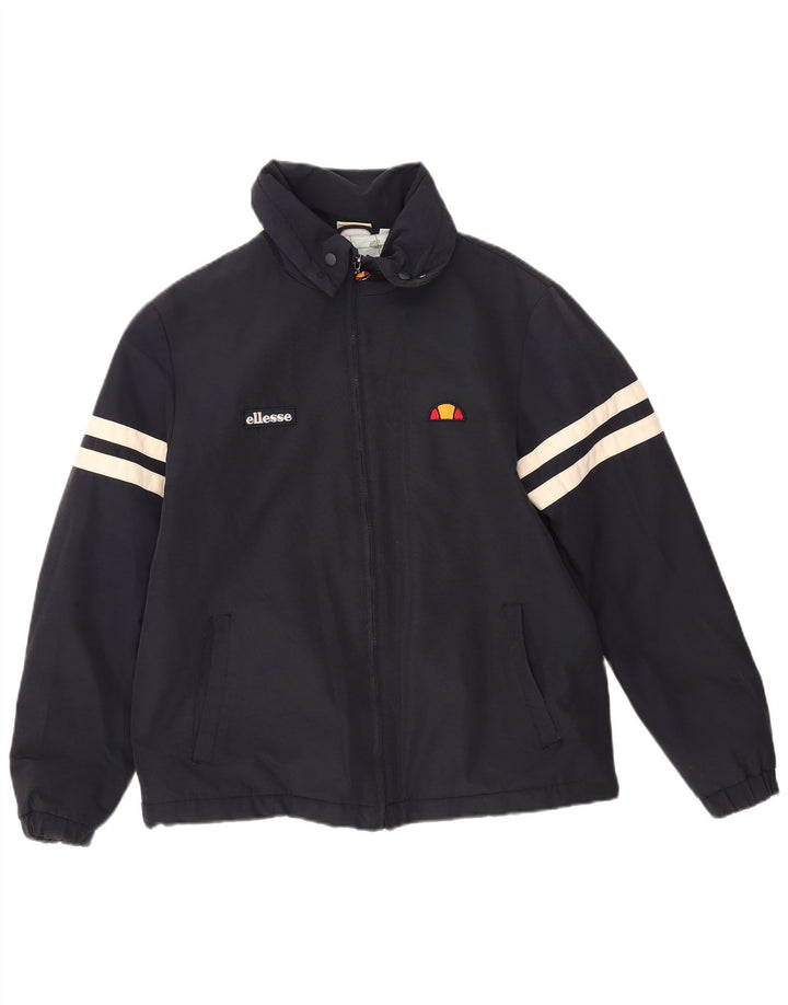 Ellesse Chaqueta Bomber para Hombre UK 36 Small Azul Marino