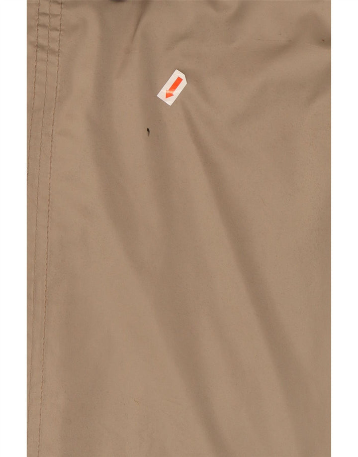 Geox Respira Parka con capucha para mujer UK 10 Small Beige Poliéster