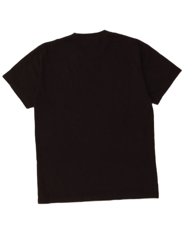 Camiseta Vans Hombre Top Medium Negro Algodón