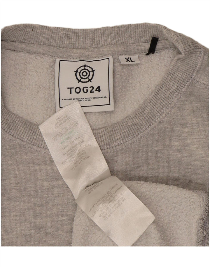 TOG 24 Sudadera Hombre Jumper XL Gris Algodón