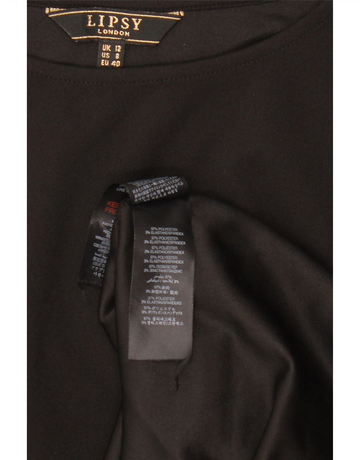 LIPSY Vestido ajustado para mujer UK 40 Mediano Poliéster negro
