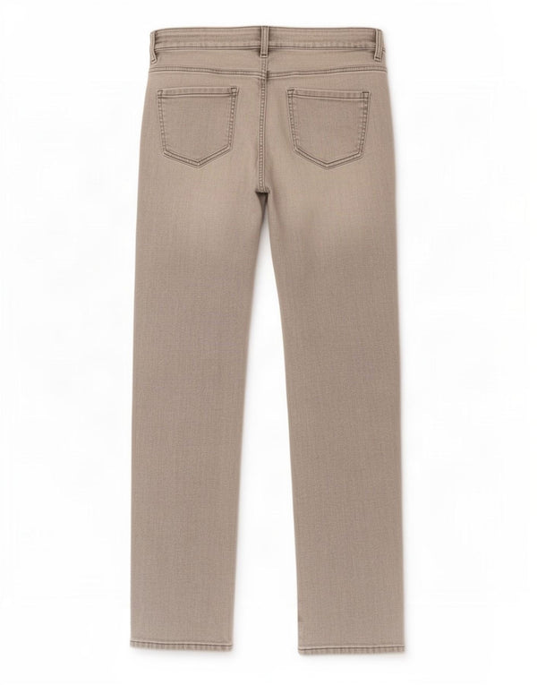 Marks & Spencer Vaqueros Rectos para Mujer UK 40 Large W30 L29 Algodón Gris