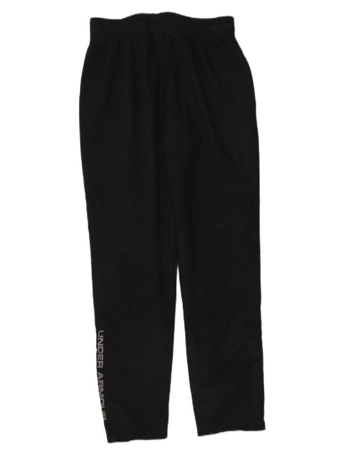 UNDER ARMOUR Pantalones de chándal con estampado Heat Gear para hombre, talla mediana, negro