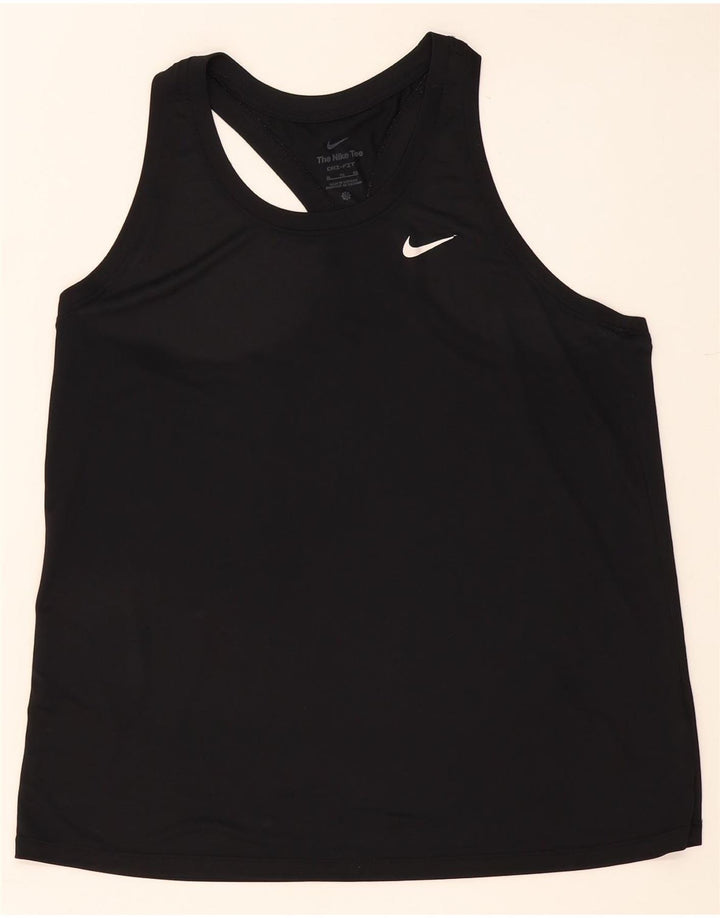 NIKE Hombre Dri Fit Chaleco Top XL Negro