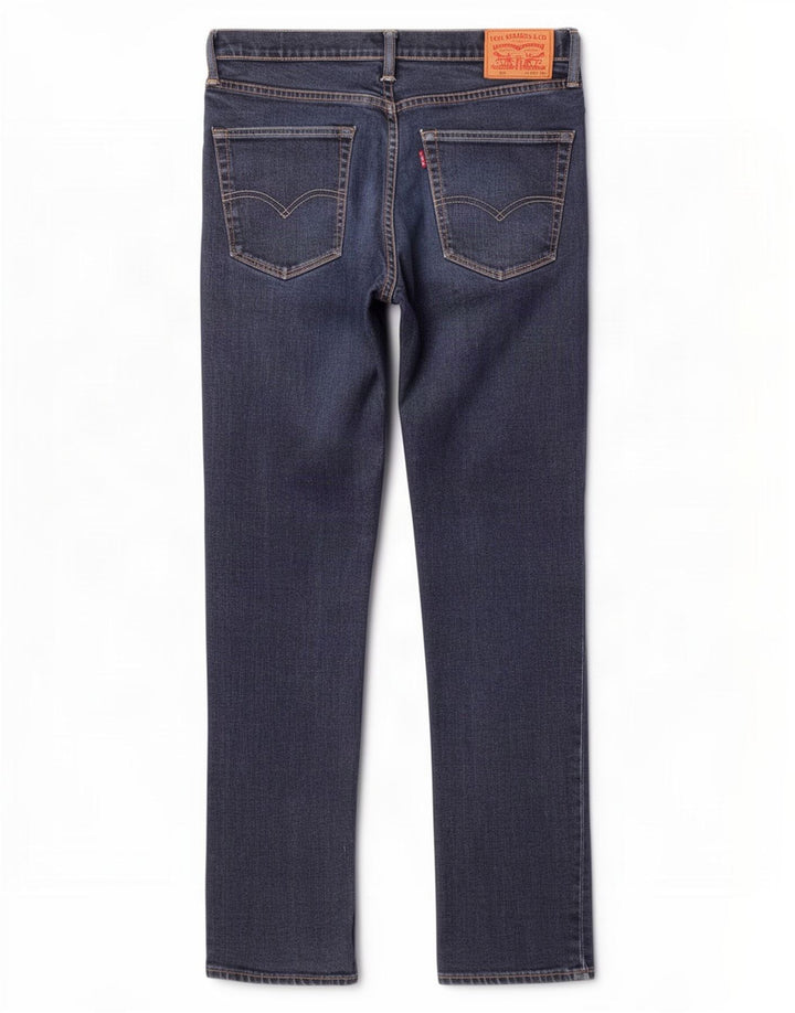 Levi's Hombre 511 Slim Jeans W36 L34 Algodón Azul Marino