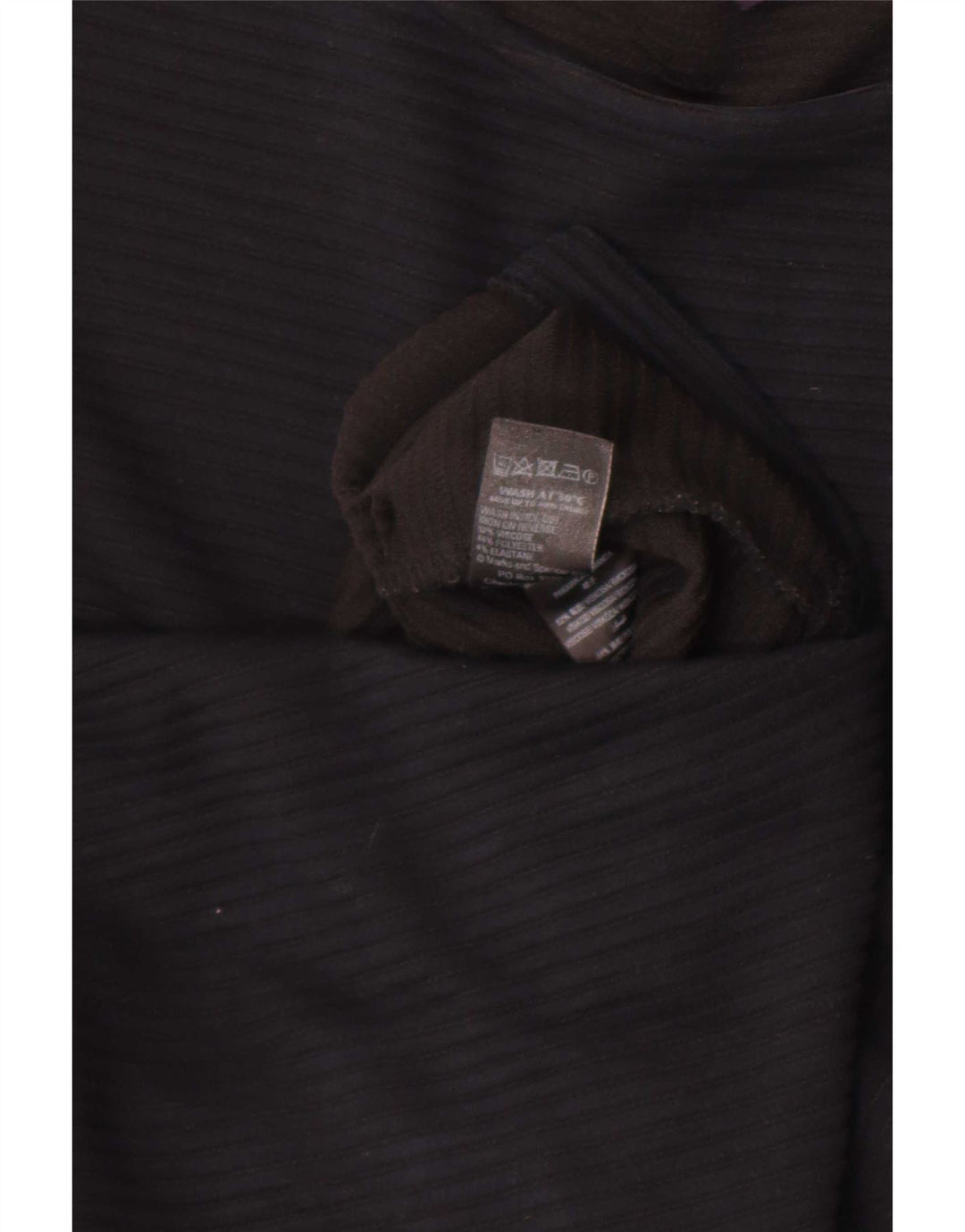 Marks & Spencer Vestido básico para mujer UK 42 Viscosa negra mediana