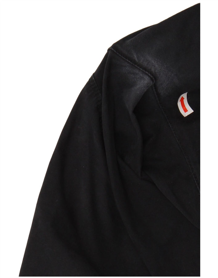 MASSIMO DUTTI Pantalón chino de corte regular para hombre EU 44 Large W34 L31 Negro