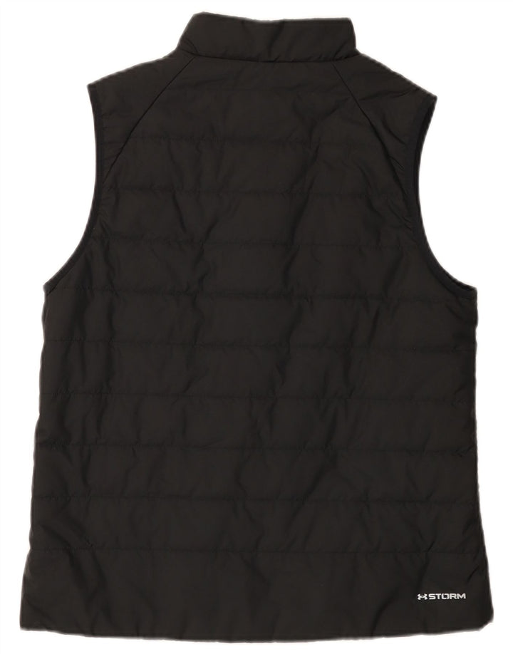 Under Armour Chaleco acolchado para mujer UK 44 Mediano Poliéster negro