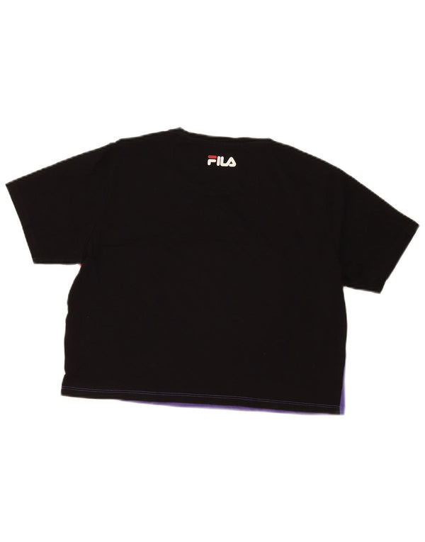 Fila Camiseta corta gráfica para mujer UK 44 Medium Multicolor Colorblock