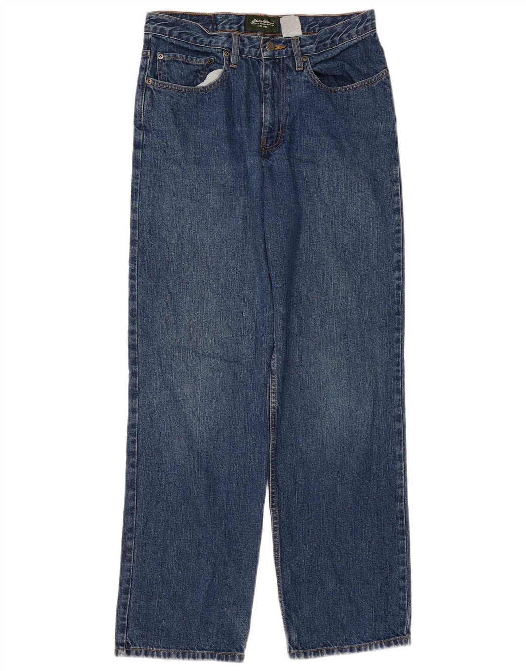 Eddie Bauer Vaqueros Rectos Mujer W30 L31 Azul