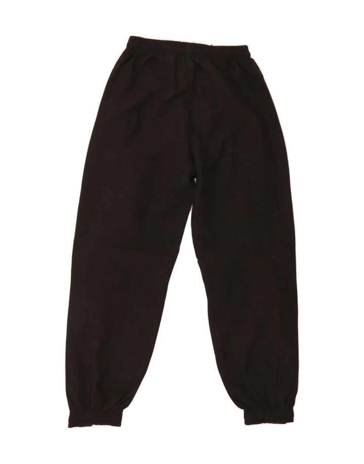 PUMA Boys Graphic Tracksuit Trousers Joggers 13-14 Years  Black Polyester Vintage Puma and Second-Hand Puma from Messina Hembry 
