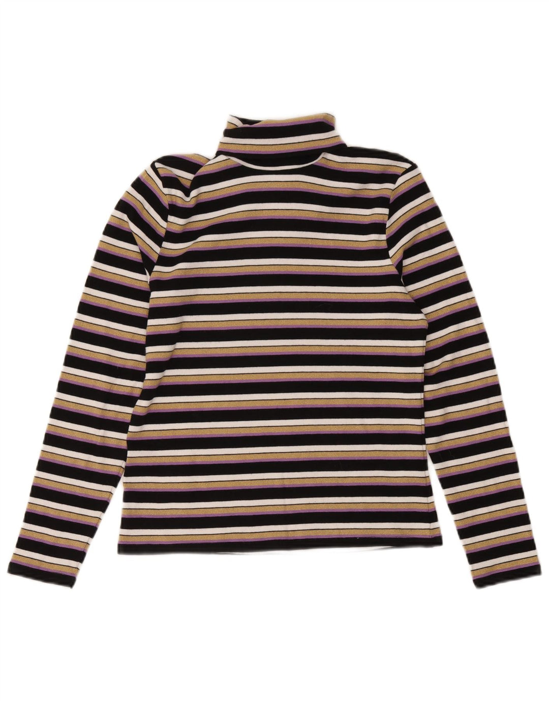 Marks & Spencer Top para mujer de manga larga UK 44 Mediano Rayas multicolores