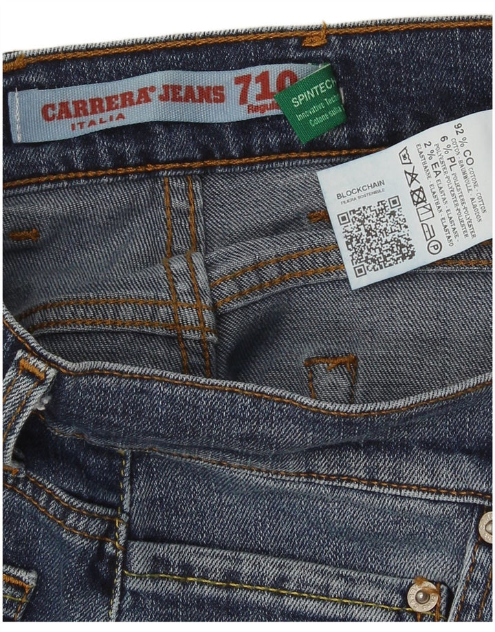 Carrera Hombre 710 Regular Fit Slim Jeans W32 L33 Algodón Azul