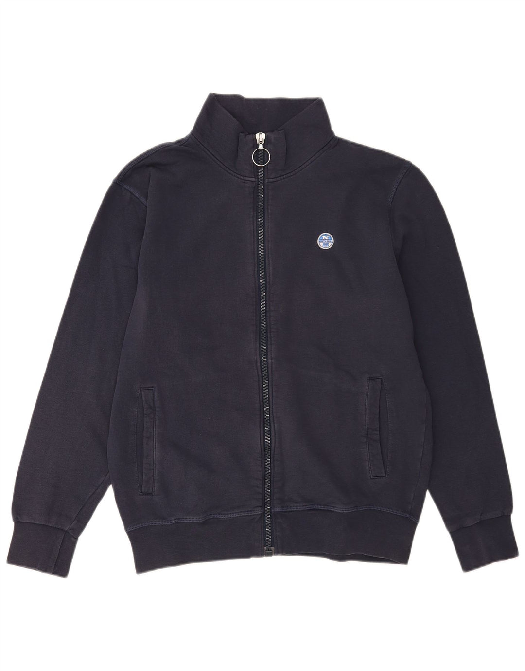 North Sails Hombre Chaqueta De Chándal Superior Azul Marino Mediano