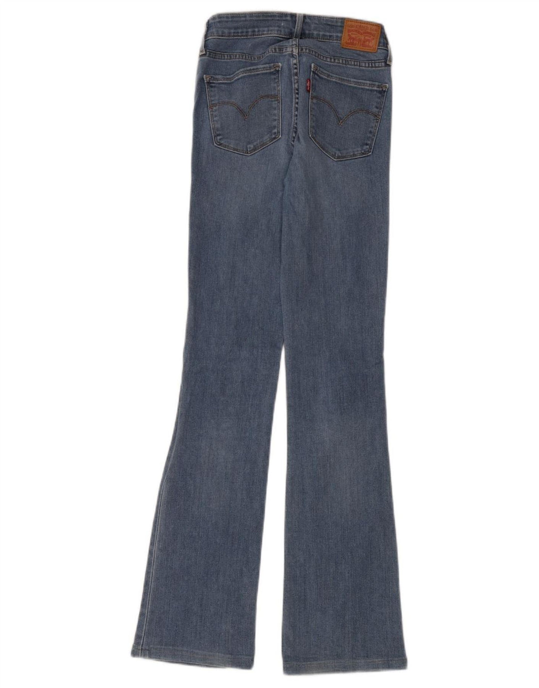Levi's Mujer 715 Vaqueros Bootcut W26 L32 Algodón Azul