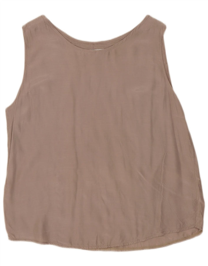ACCORDO Blusa sin mangas para mujer UK 46 Grande Gris