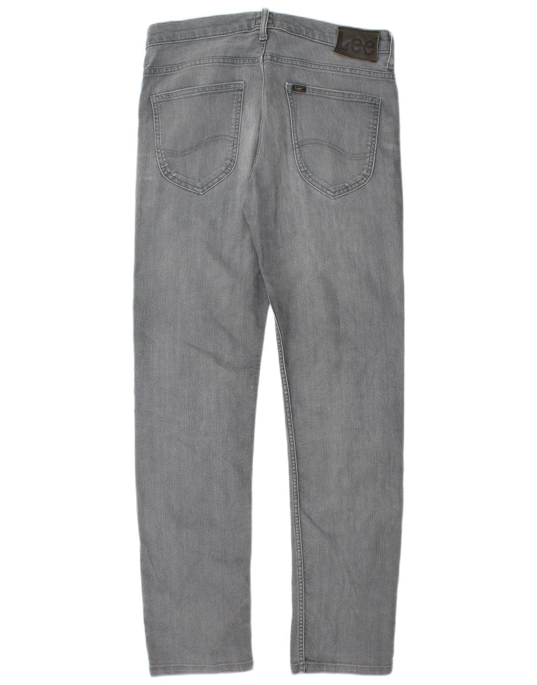 LEE Vaqueros Powell Slim para Hombre W33 L32 Algodón Gris