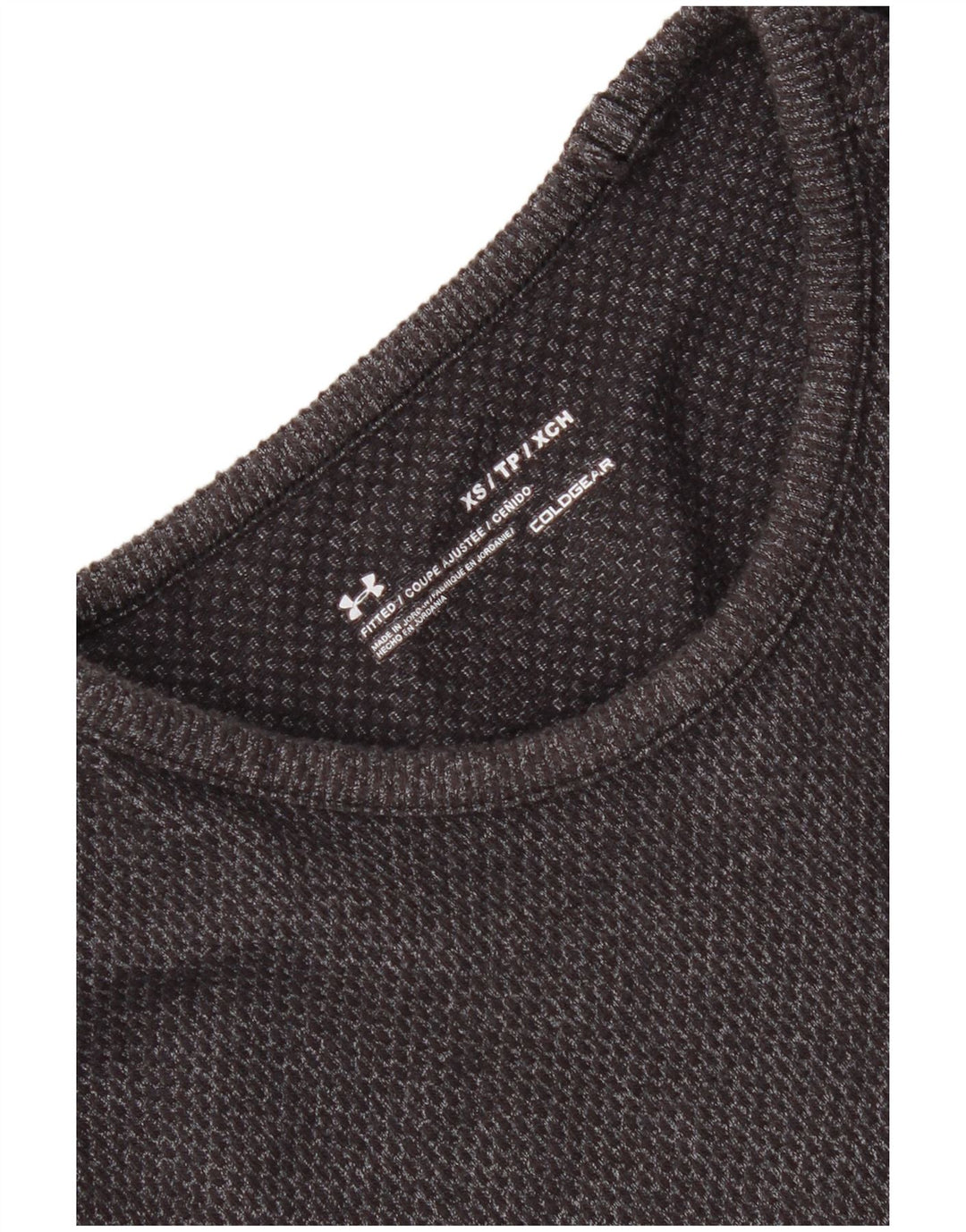 Camiseta Under Armour Hombre Manga Larga XS Gris