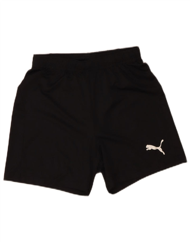 Puma Pantalón Corto Deportivo Niño 13-14 Años Negro Poliéster