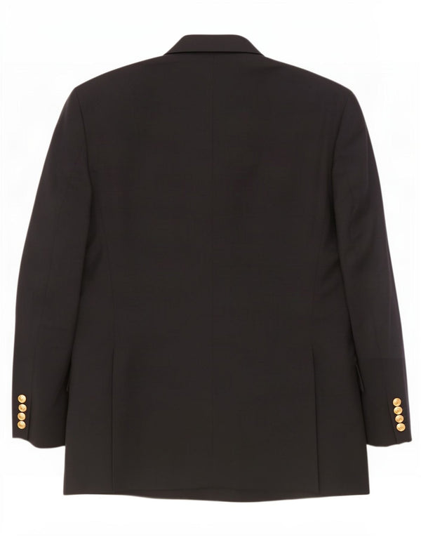 Valentino Chaqueta tipo blazer con doble botonadura para hombre UK 38 Medium Azul marino