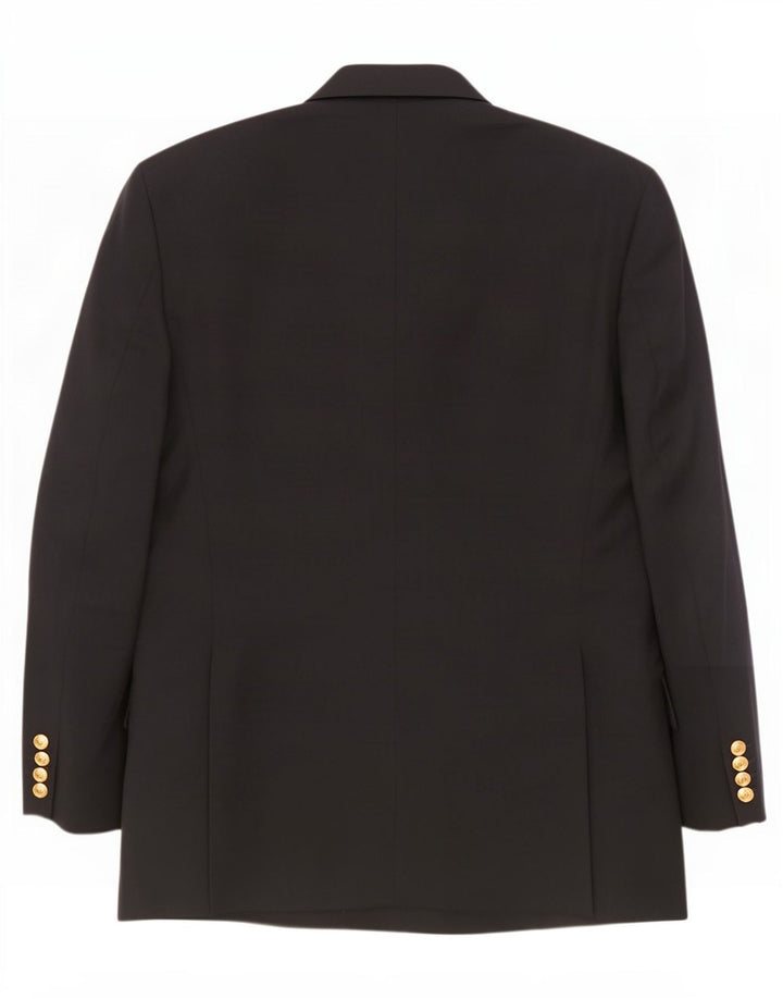 Valentino Chaqueta tipo blazer con doble botonadura para hombre UK 38 Medium Azul marino