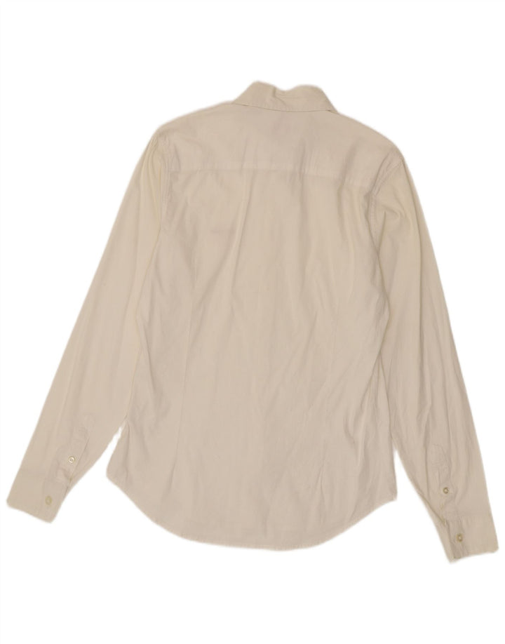 Camisa Calvin Klein Jeans Hombre Pequeña Blanca