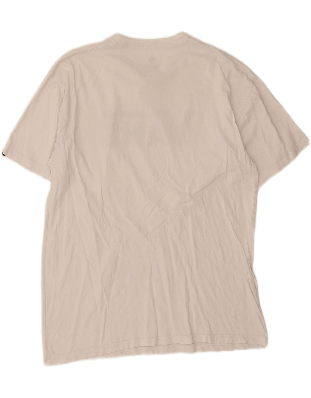 Vans Camiseta con gráfico de ajuste clásico para hombre Top grande de algodón blanco
