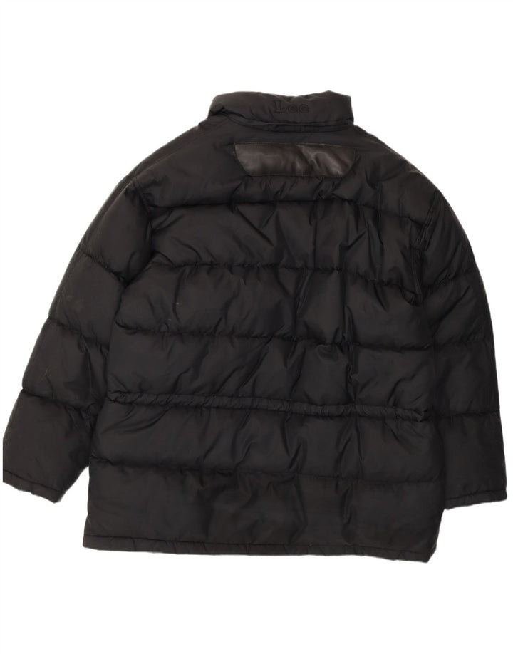 Lee Chaqueta acolchada para hombre UK 40 Large Poliéster negro
