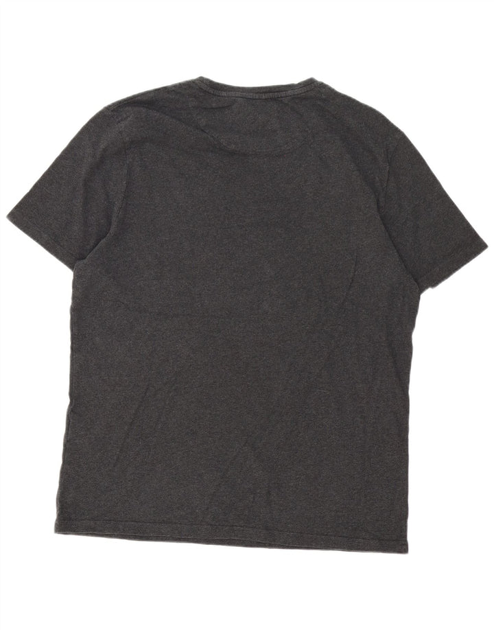 Lyle & Scott Camiseta Hombre Top XL Gris Algodón