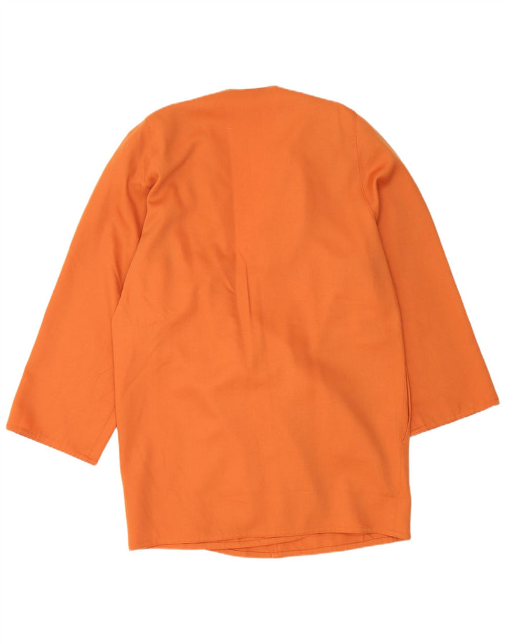 Vertice Cárdigan extragrande largo para mujer IT 42 Naranja mediano