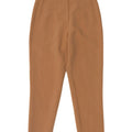 Zara Mujer Pantalón Chino Tapered Pequeño W26 L26 Poliéster Marrón