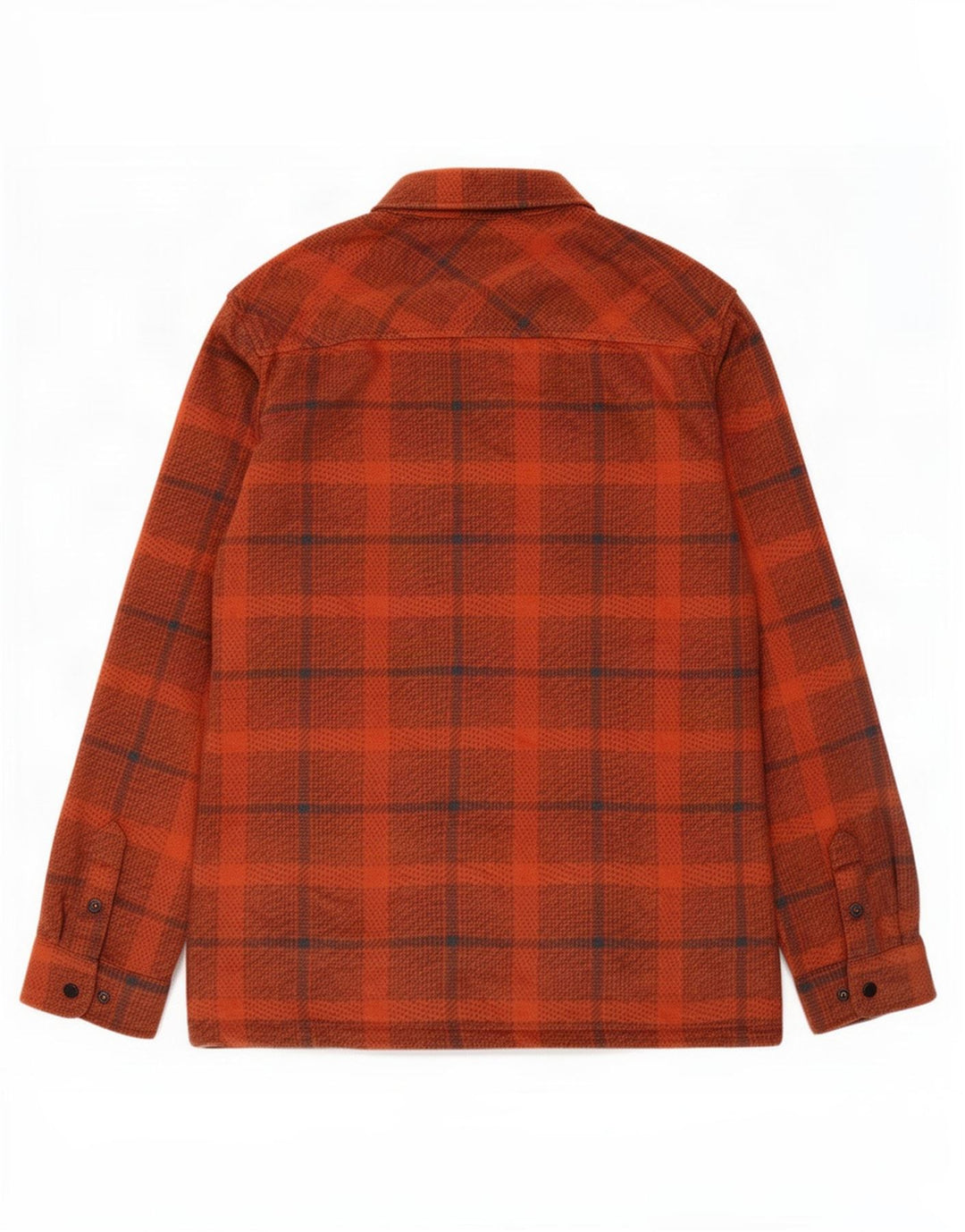 Camisa polar O'Neill para hombre Poliéster a cuadros naranja grande