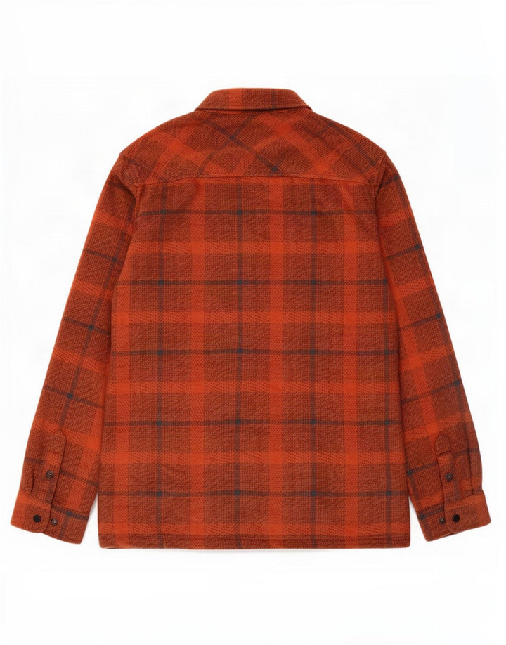 Camisa polar O'Neill para hombre Poliéster a cuadros naranja grande