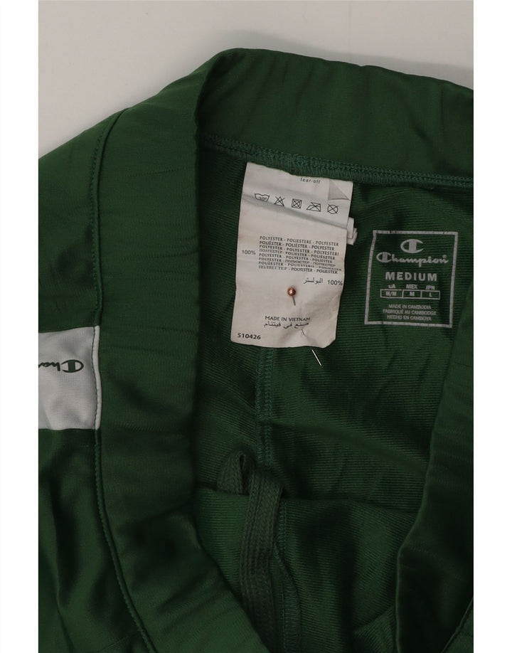 CHAMPION Pantalones de chándal gráficos para mujer UK 44 Verde medio Colorblock