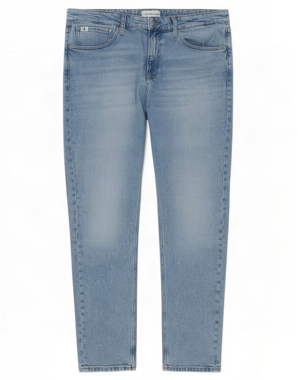 Calvin Klein Jeans ajustados para hombre W38 L32 Algodón azul