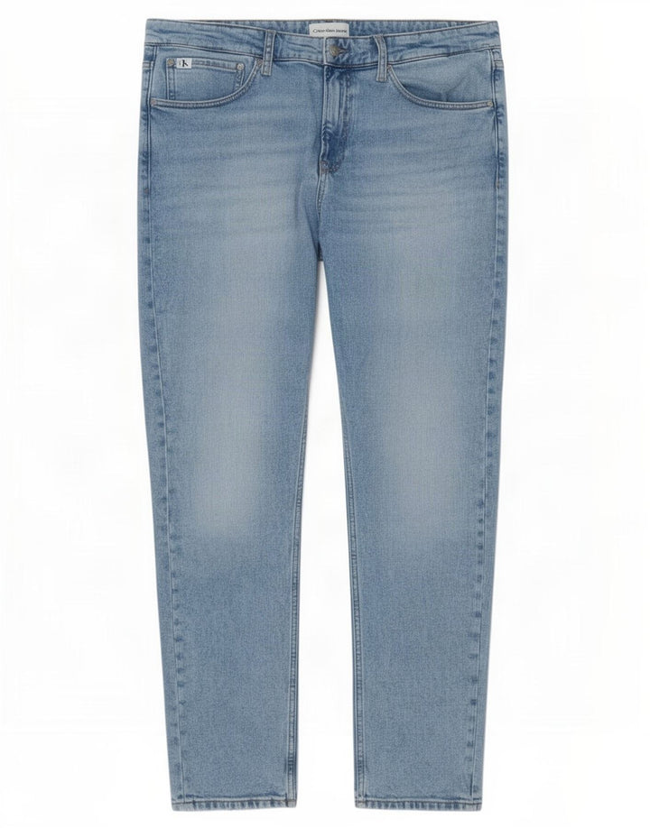 Calvin Klein Jeans ajustados para hombre W38 L32 Algodón azul