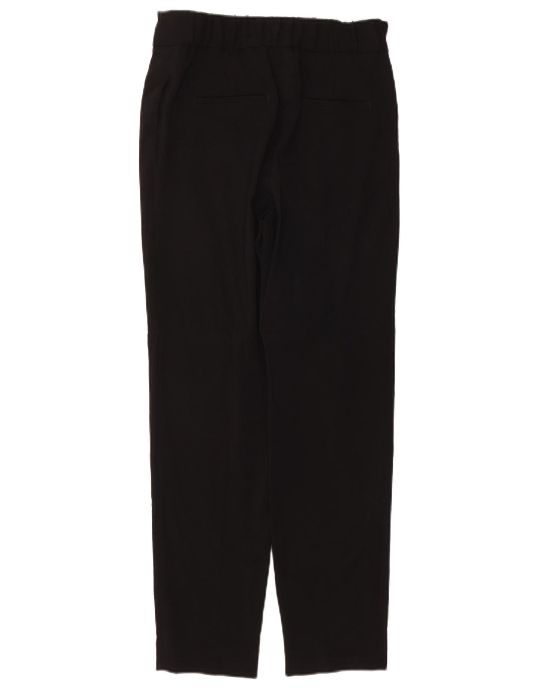 MASSIMO DUTTI Pantalones Casuales de Cintura Alta para Mujer EU 36 XS W26 L27 Negro