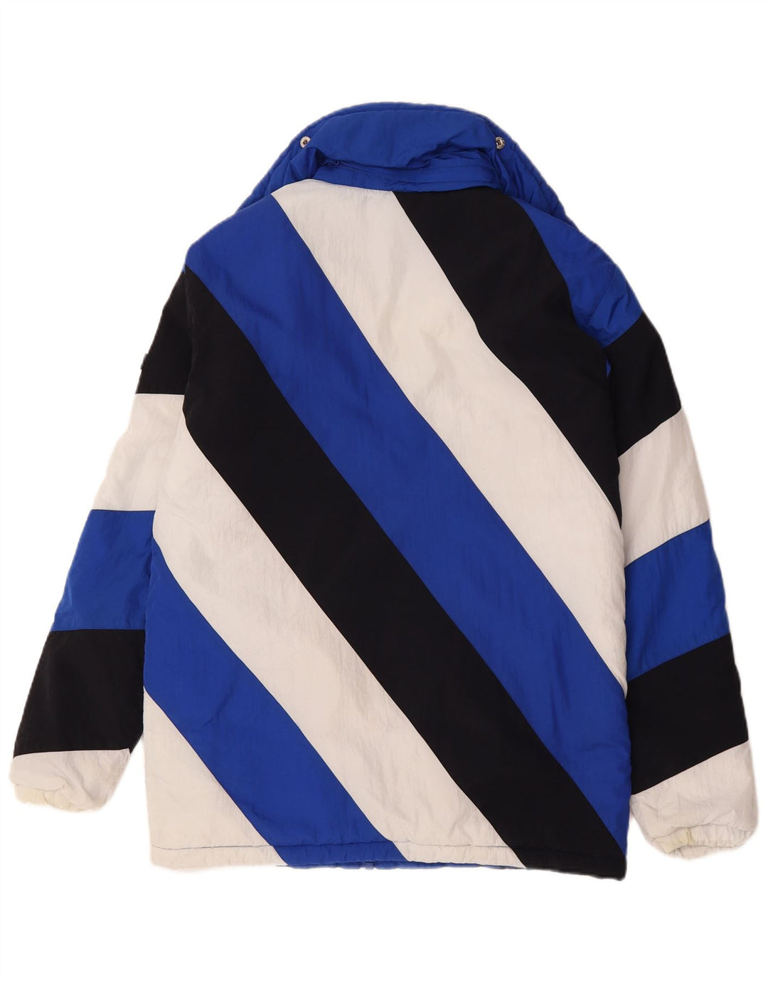 Ellesse Chaqueta cortavientos para hombre UK 36 Small Azul Colorblock Poliamida