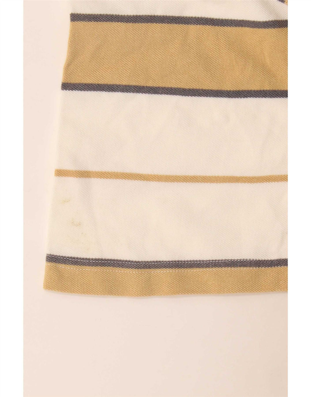Lotto Polo para hombre de rayas blancas grandes