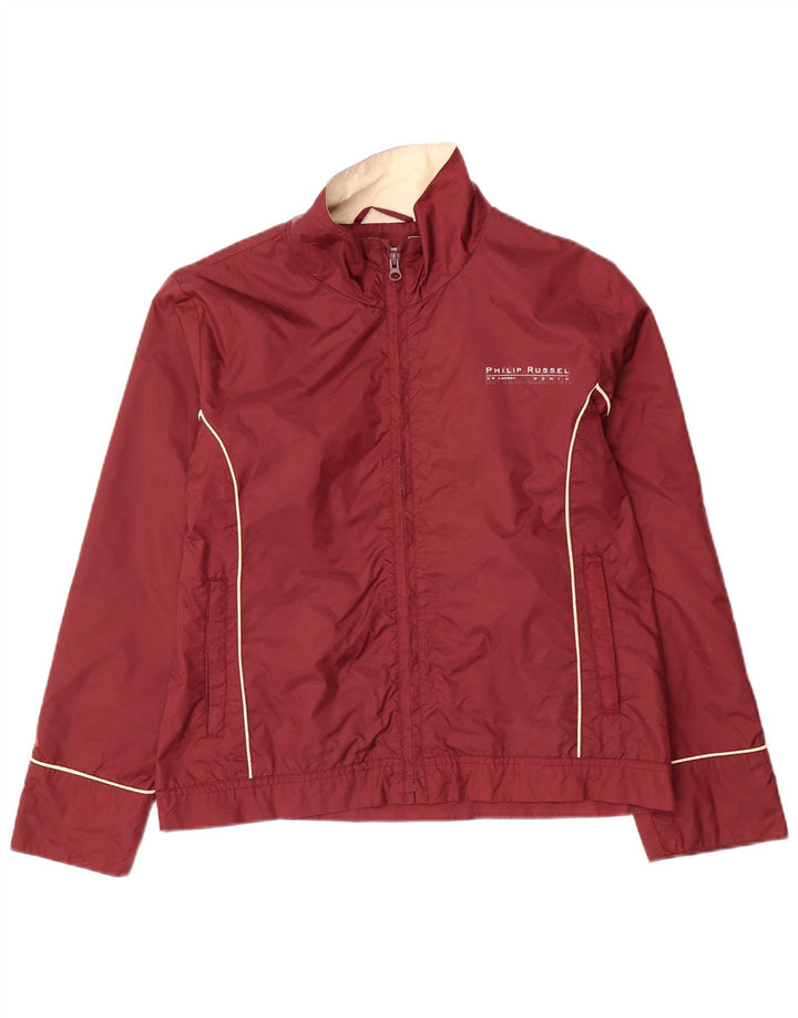 Philip Russel - Chaqueta de chándal para mujer, talla 40, color granate mediano