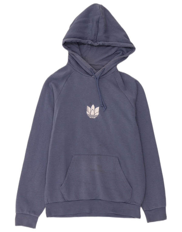 Adidas Hombre Graphic Sudadera con capucha Jumper Small Azul Marino Algodón