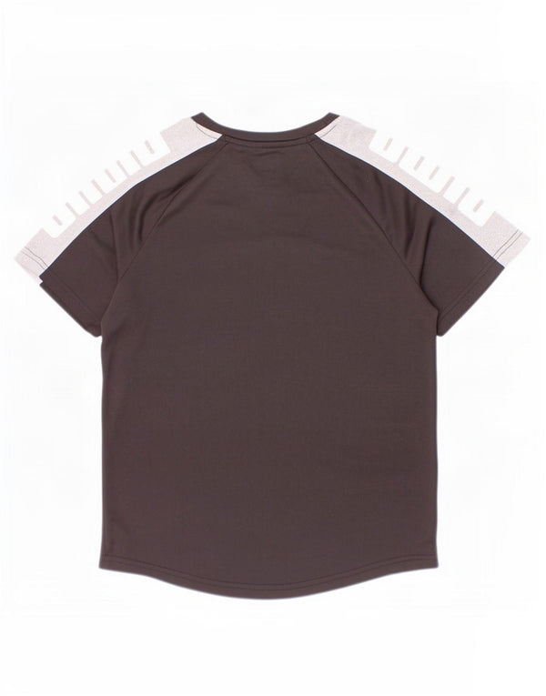 Puma Camiseta gráfica para niños 10-11 años Mediano Negro Colorblock